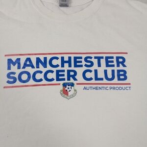 Manchester Soccer Club Authentic Product White T-shirt 2XL
